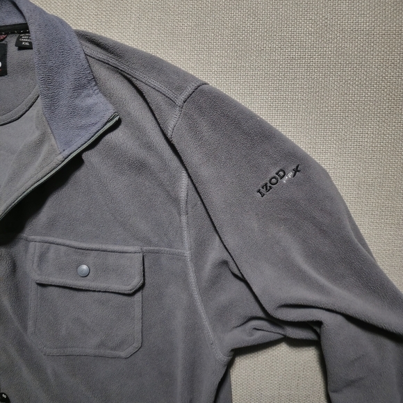 Zodiac Men's PerformX Gray Fleece fmFull Zip Up Jacket Size XXL - Picture 8 of 15